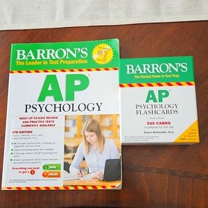AP Psychology flashcards & practice test book